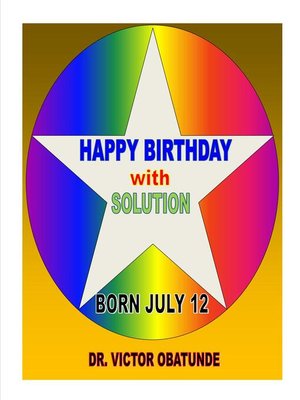 cover image of BORN JULY 12